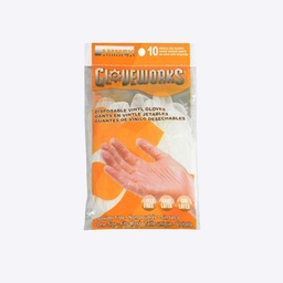 [GLOBAL00041] Gloveworks Vinyl 10-Pack Gloves