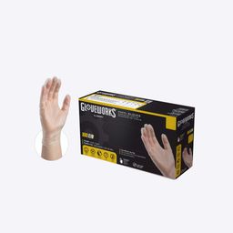 Gloveworks Vinyl PF Industrial Gloves